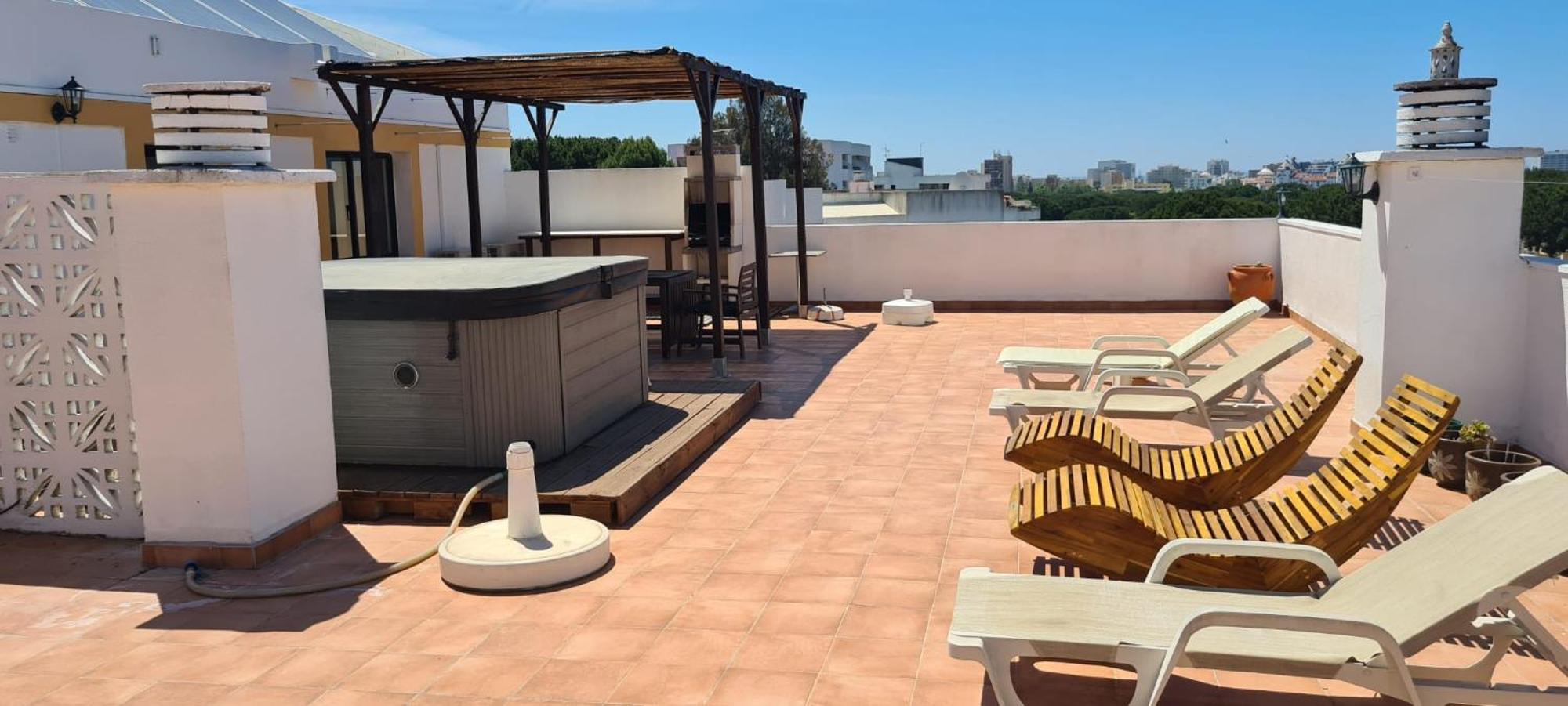 Penthouse With Panoramic View Apartman Vilamoura Kültér fotó