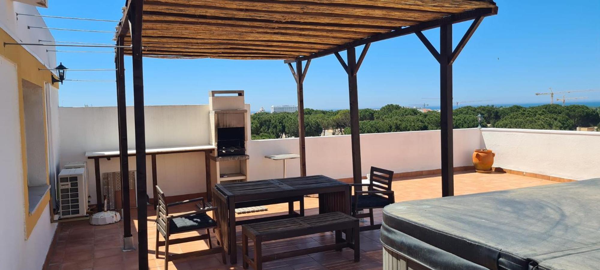 Penthouse With Panoramic View Apartman Vilamoura Kültér fotó